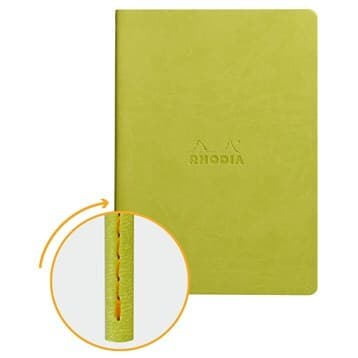 Rhodiarama Sewn spine Anis A5 dot – RHODIA