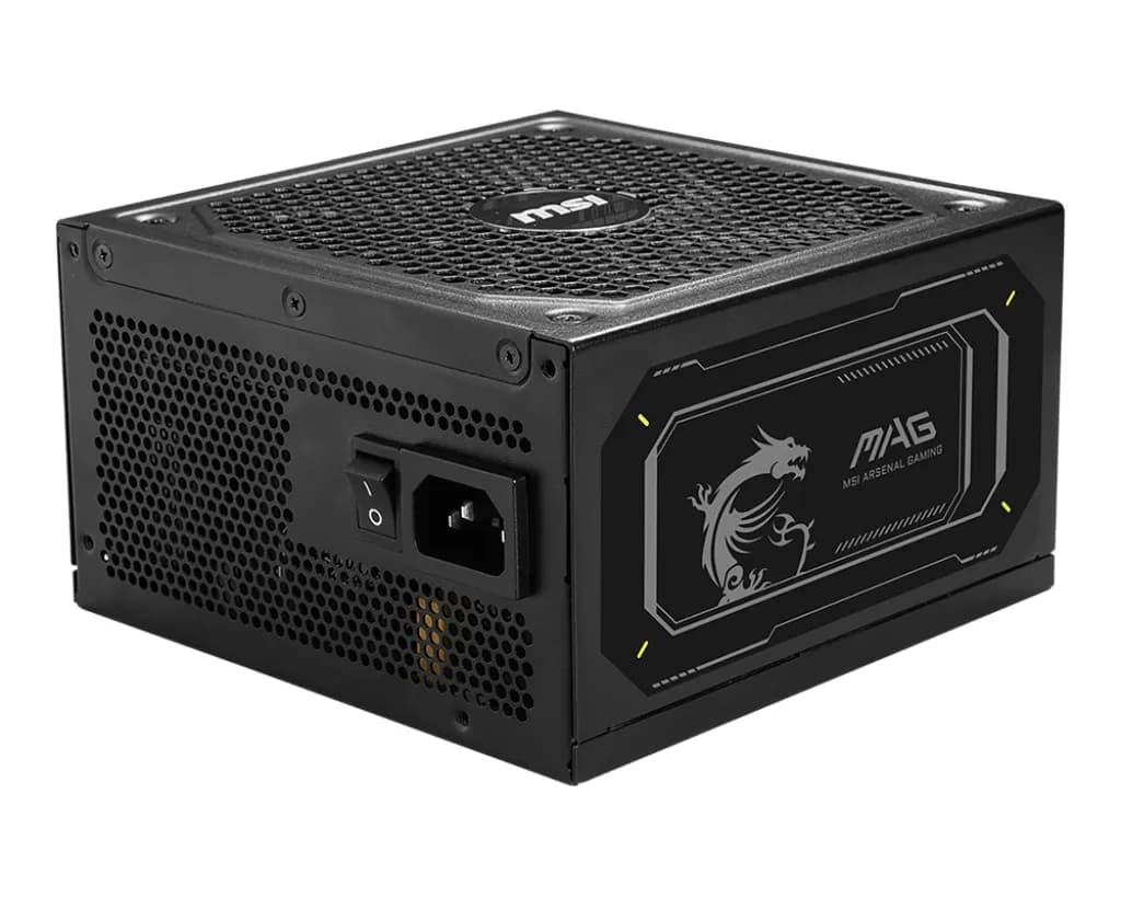 MSI MAG A1000GL PCIE5 II 1000W -virtalähde, 80 Plus Gold – MSI