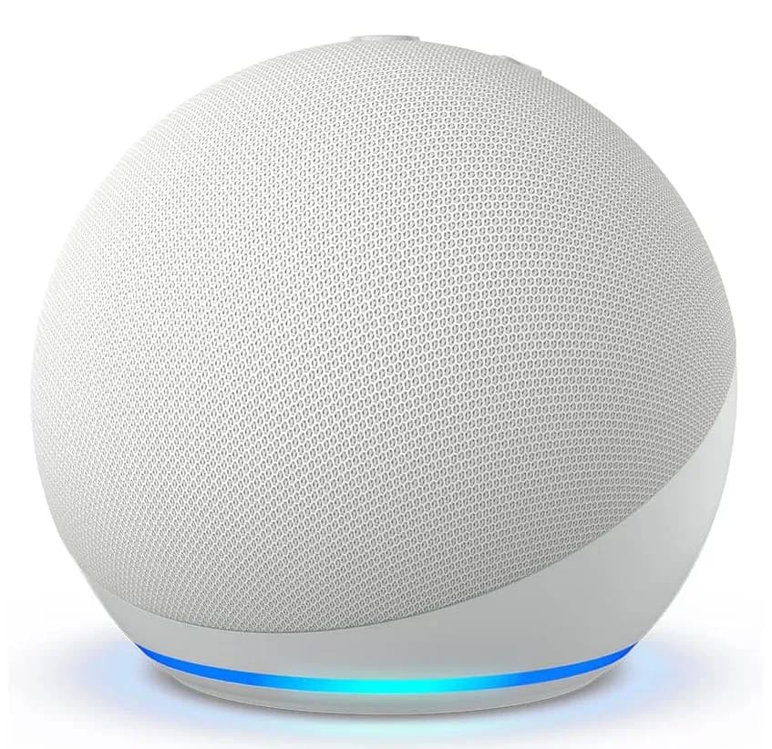 Amazon Echo Dot (5th Gen) -älykaiutin, Valkoinen – Amazon
