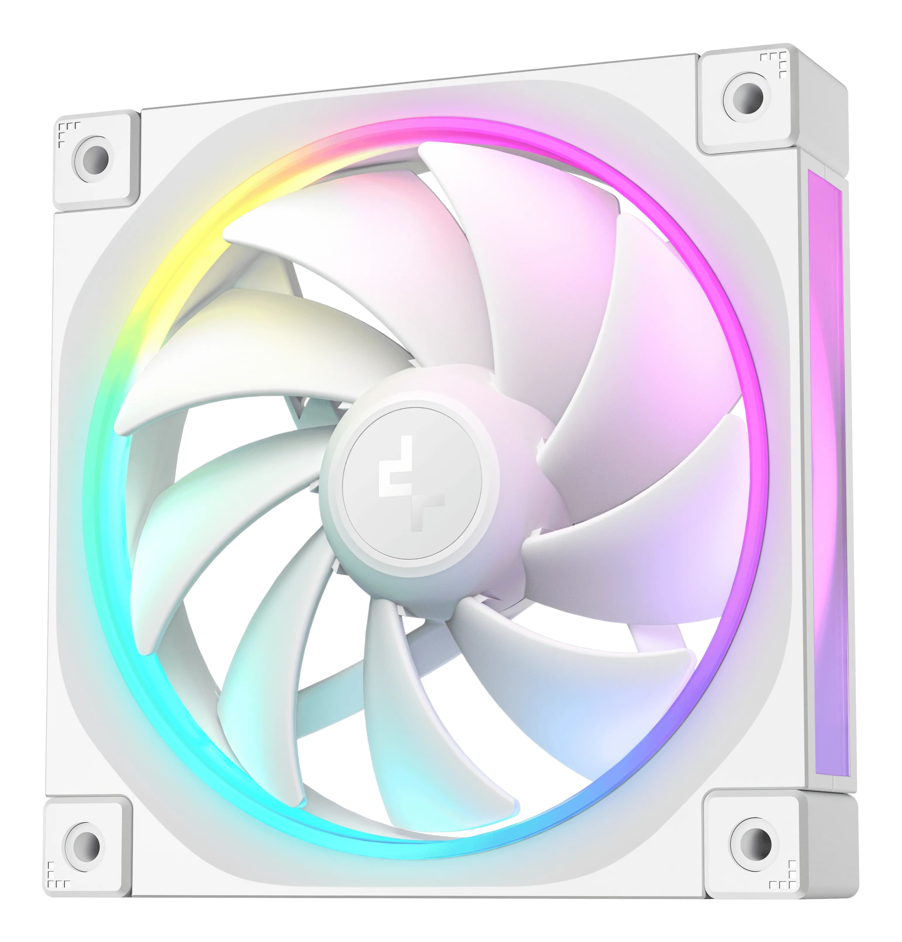 DeepCool FL12 PWM RGB -tuuletin, nestelaakeri, 120 mm, valkoinen