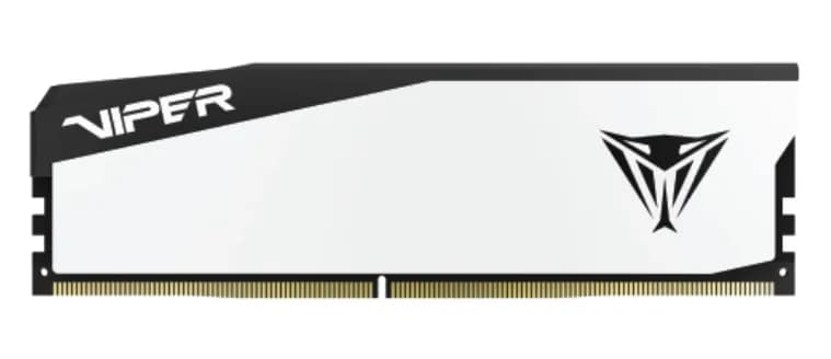 Patriot Viper Elite 5 RGB 16 Gt (1 x 16 Gt) DDR5 5600 MHz, CL36 -muisti, valkoinen (XMP/EXPO) – PATRIOT