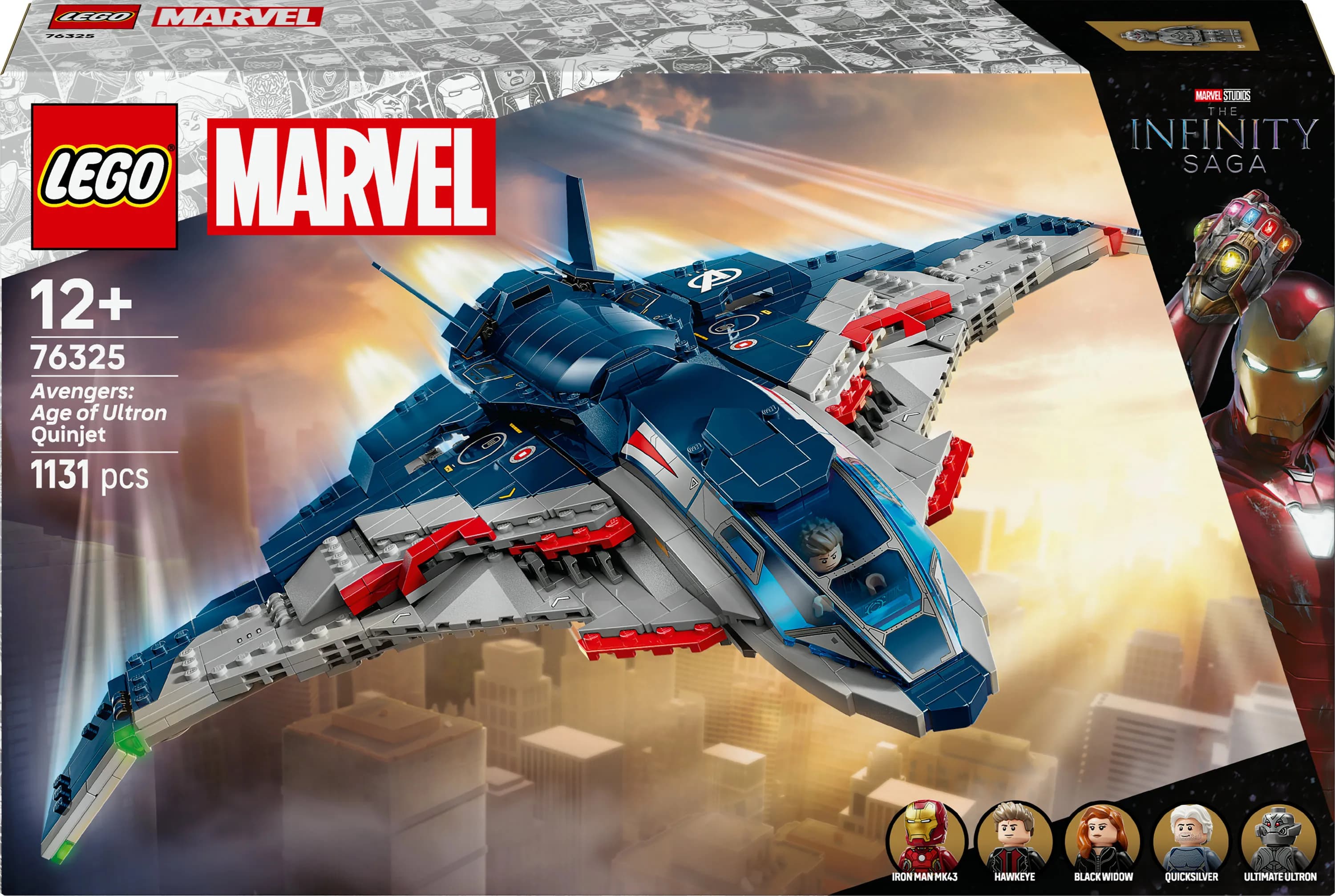LEGO Marvel Avengers Quinjet 76325 – LEGO