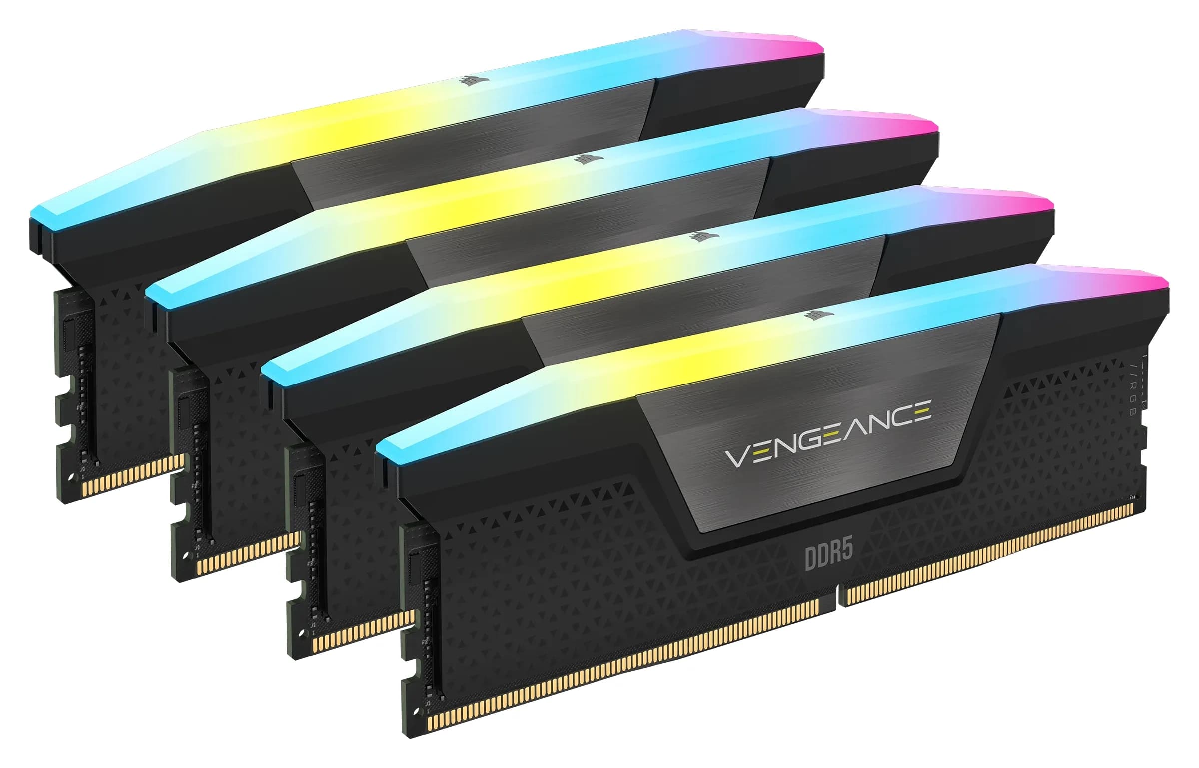 Corsair Vengeance RGB 128 Gt (4 x 32 Gt) DDR5 5600 MHz, CL40 -muisti (XMP/EXPO)