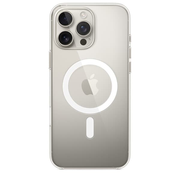 Apple iPhone 16 Pro Max -suojakuori MagSafella, Läpinäkyvä – Apple
