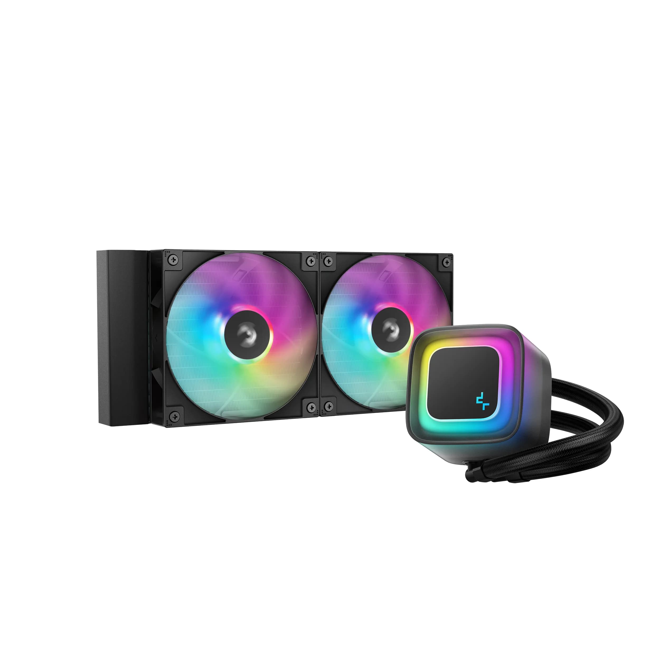 DeepCool LE240 V2 240mm ARGB -nestejäähdytin, musta