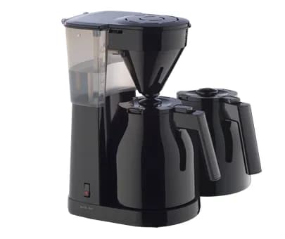 Melitta Easy 2.0 Therm -kahvinkeitin, musta, 2 kannua – Melitta