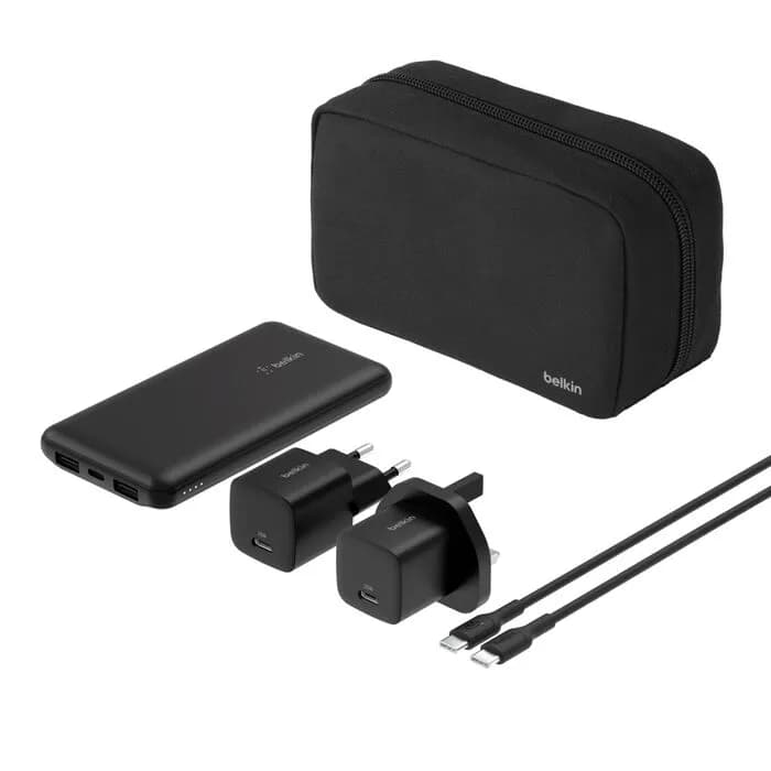 10k Pwr Bank+2x 25W UK & EU+1m C-C Cbl B