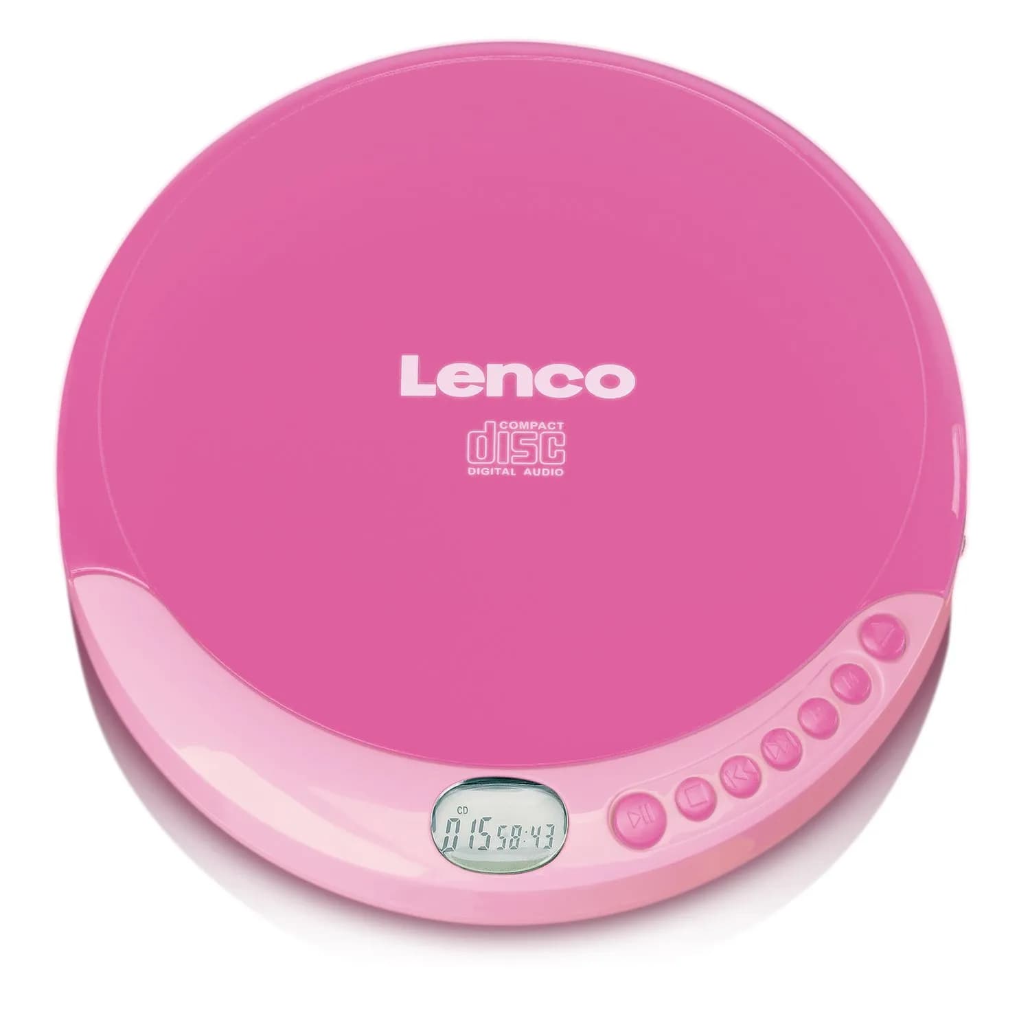Cd-011 Portable Cd Player Pink – Lenco