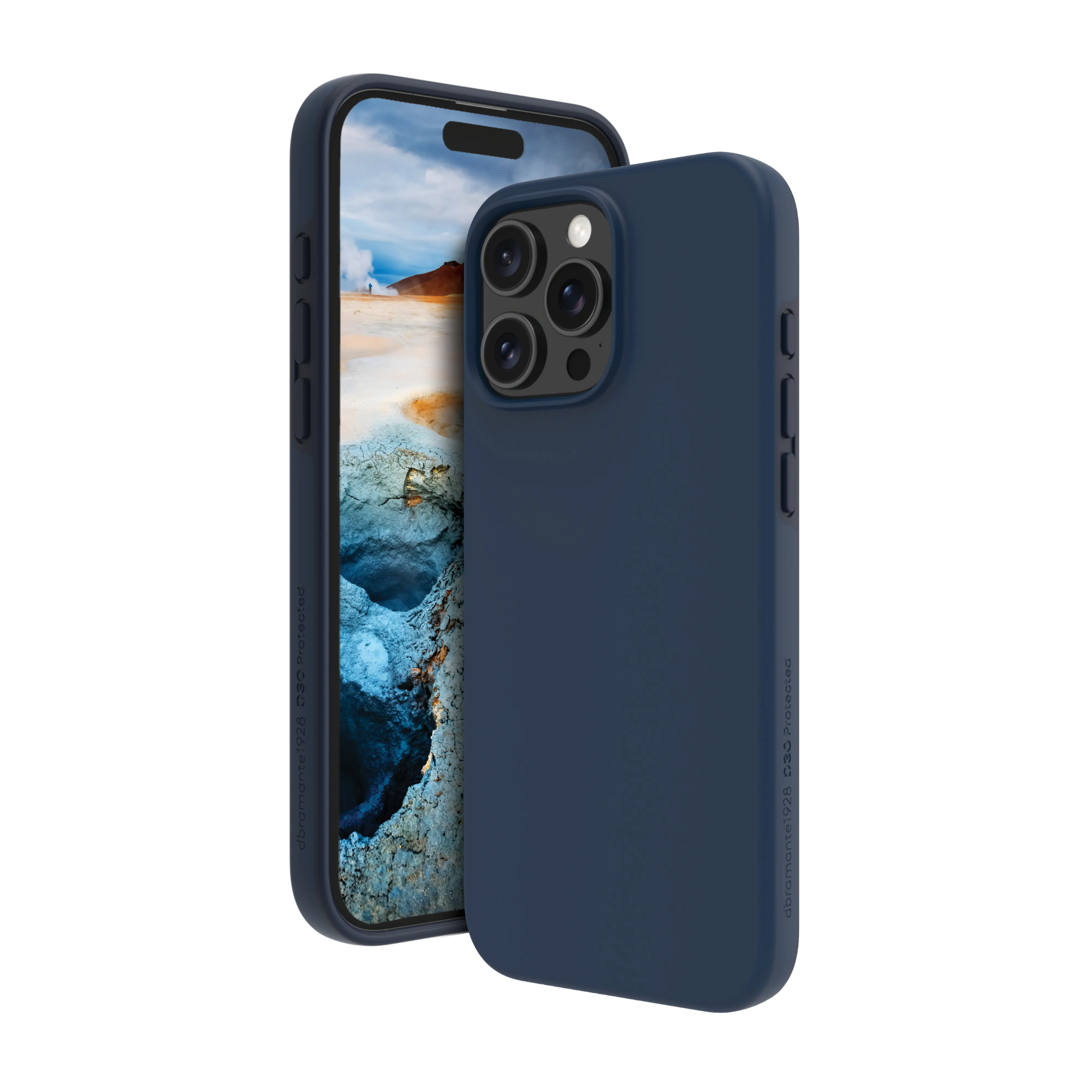Dbramante1928 Iceland Ultra D3O MagSafe, iPhone 16 Pro Max -suojakuori, Sininen – DBRAMANTE