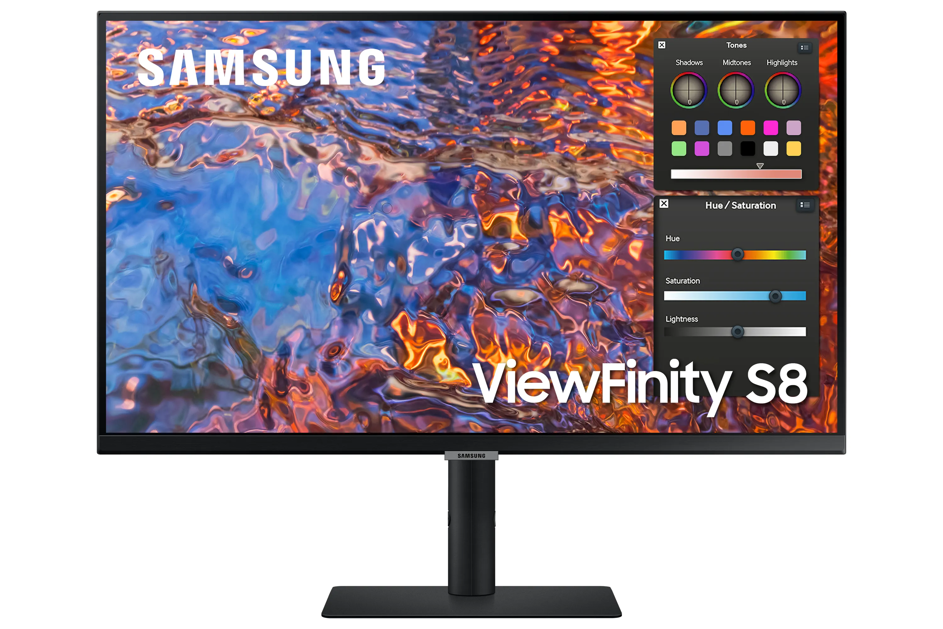 Samsung ViewFinity S8 S27B800PXP 27" 4K UHD, IPS -näyttö, USB-C hub – Samsung