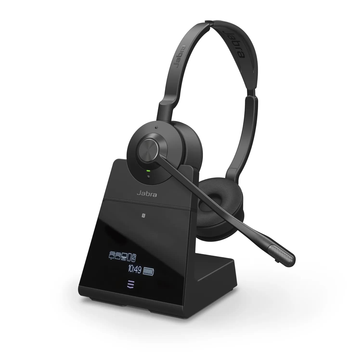 Jabra Engage 75 Stereo -langaton kuulokemikrofoni + latausteline, musta