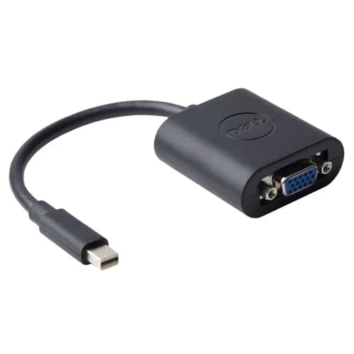 DELL Dell Mini Displayport to VGA Adapter 15CM -adapteri, Musta