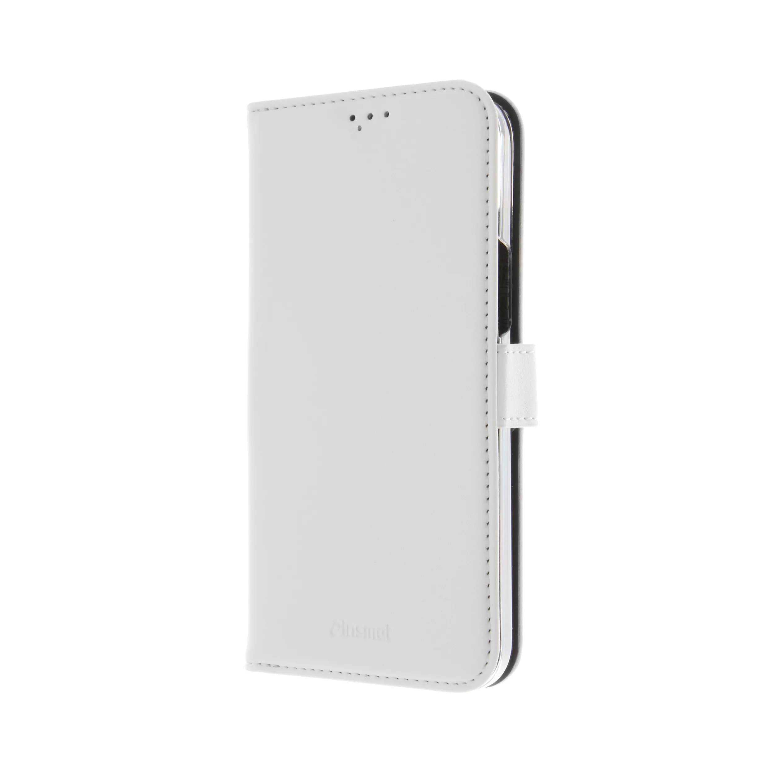 Insmat Flip Case, iPhone 15 -lompakkokotelo, Valkoinen – Insmat