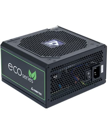 CHIEFTEC GPE-500S ECO 500W -virtalähde, 80 Plus Bronze – Chieftec