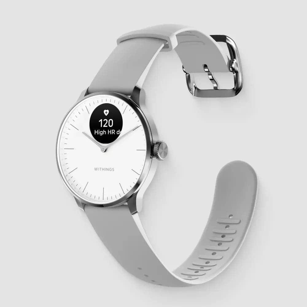Withings ScanWatch Light 37mm -älykello, pearl white