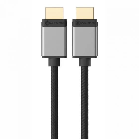 ALOGIC Super Ultra HDMI 2.1 -kaapeli, jossa 8K, 2 m, harmaa – Alogic