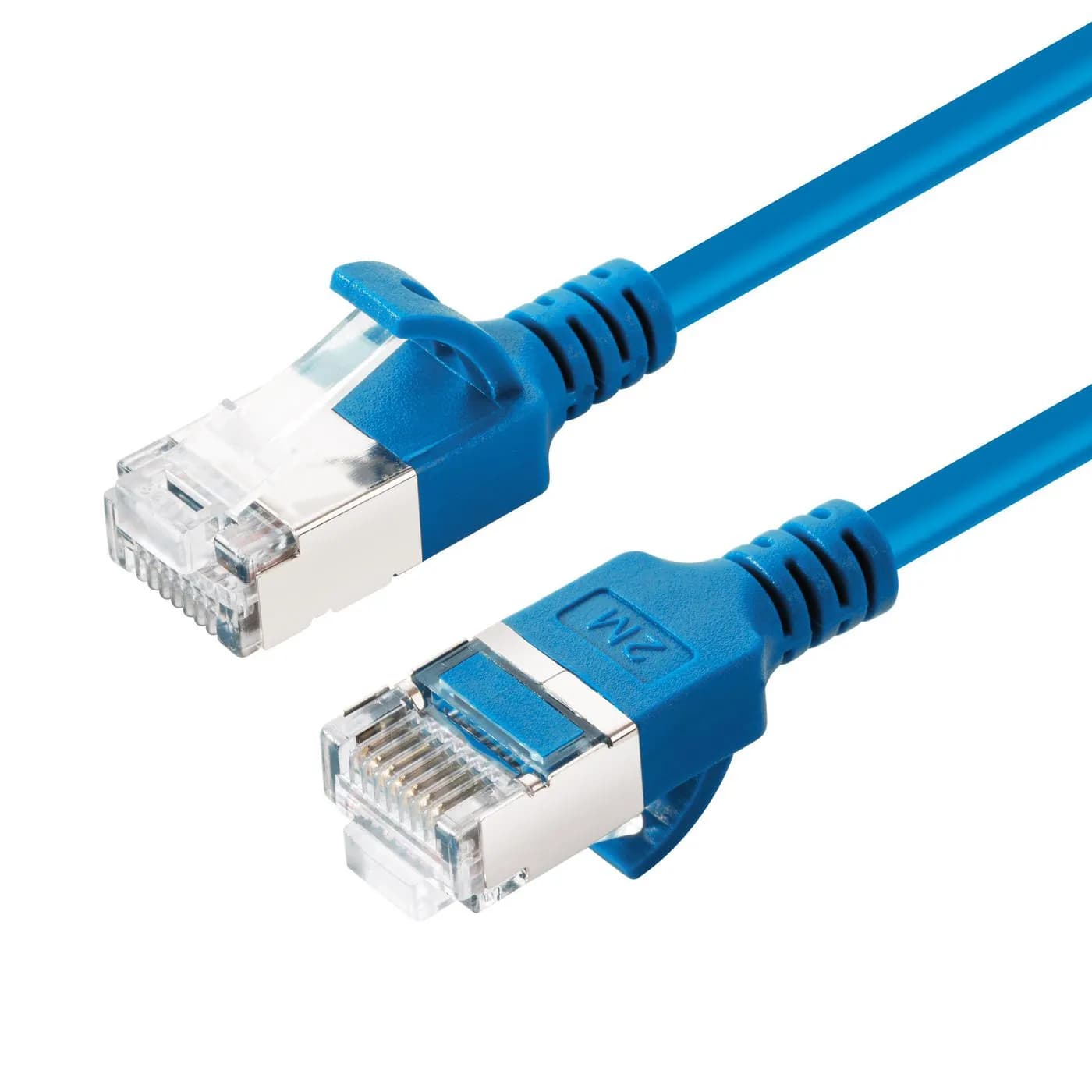 MicroConnect Cat6a U/FTP RJ45 5m -verkkokaapeli, sininen – Microconnect