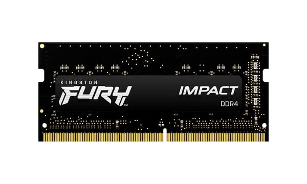 Kingston FURY Impact 8 Gt (1 x 8 Gt) DDR4 3200 MHz, CL20 -muisti (XMP) – Kingston
