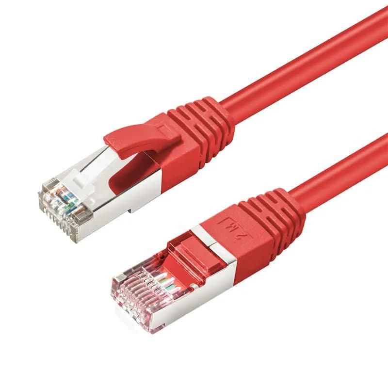 MicroConnect Cat6 S/FTP RJ45 7m -verkkokaapeli, punainen – Microconnect