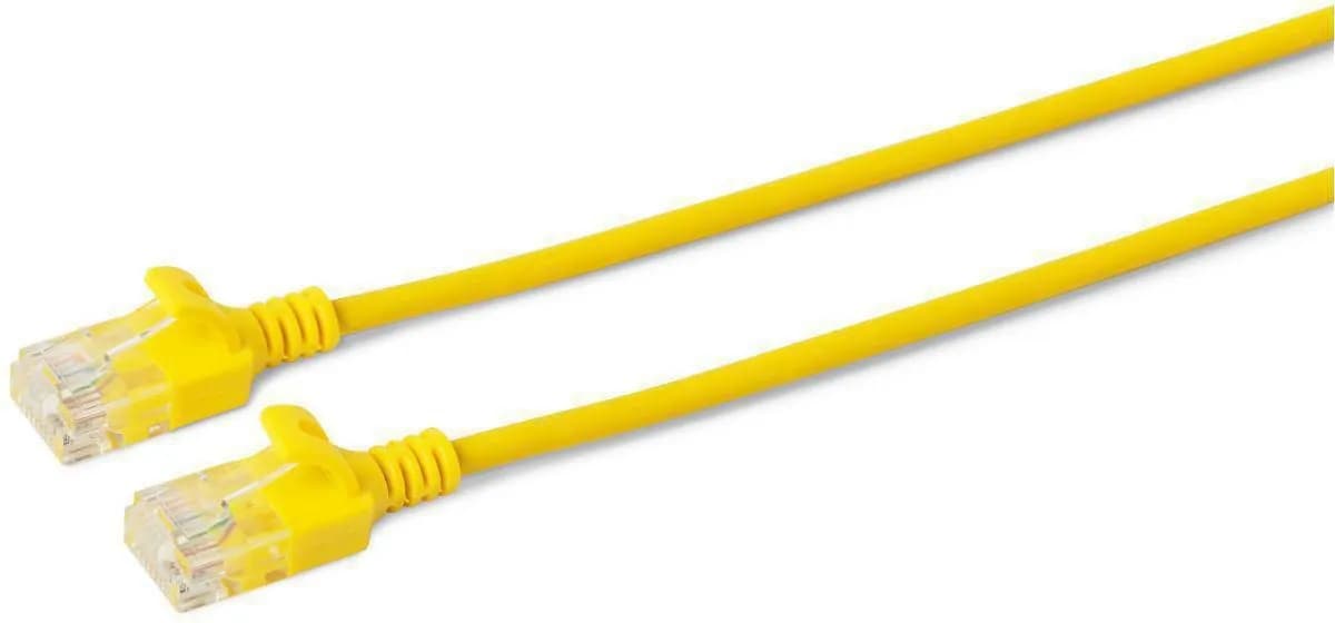 MicroConnect Cat6 UTP RJ45 0.15m -verkkokaapeli, keltainen – Microconnect