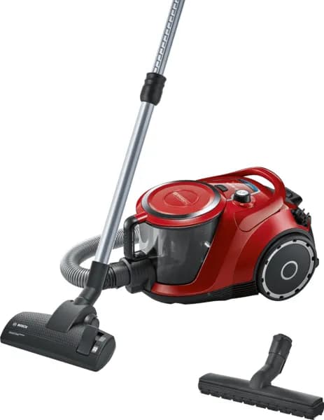 Bosch Serie 6 BGC41Q69 2.4 L 600 W pussiton -pölynimuri, punainen – Bosch