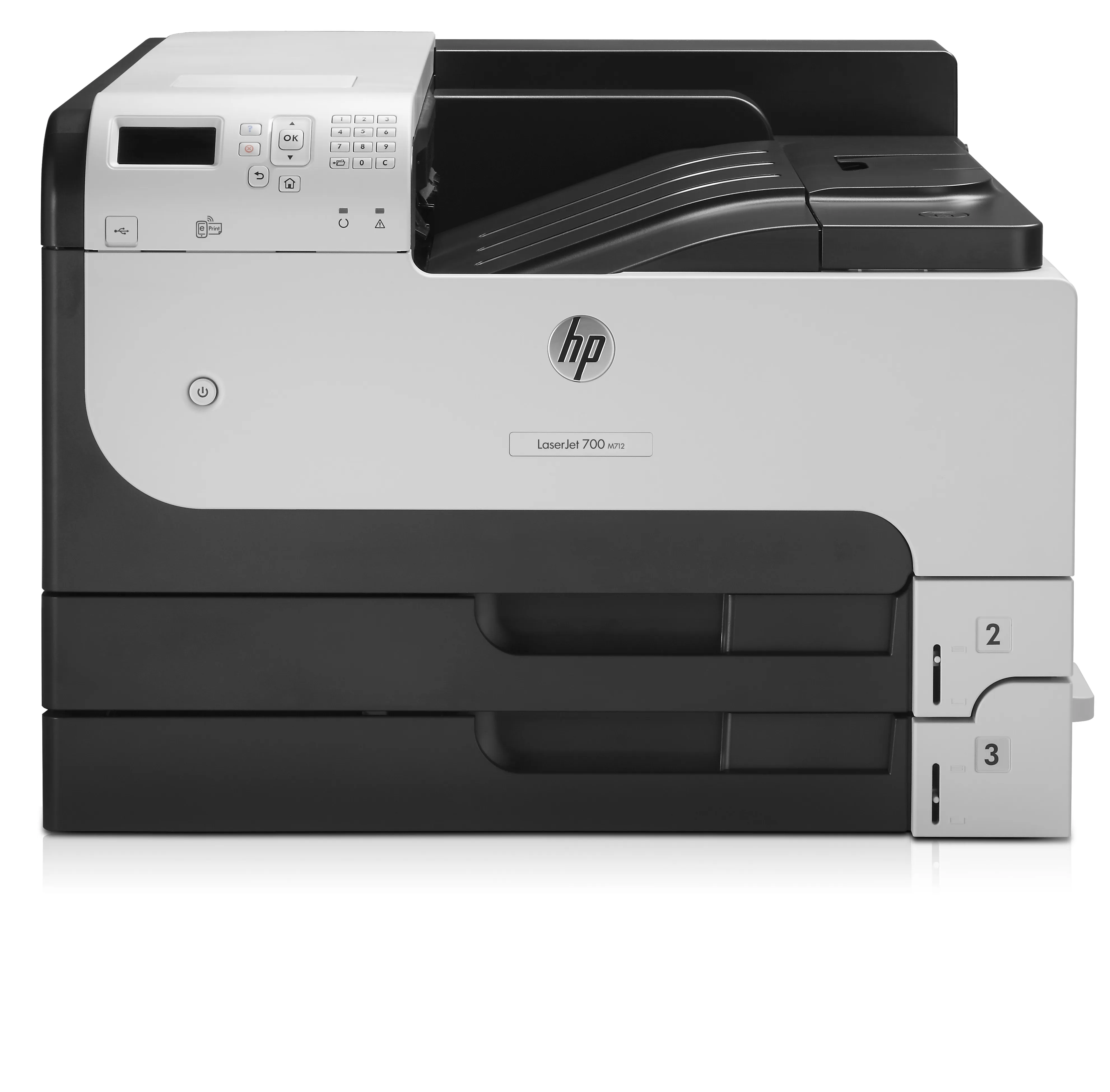 HP LaserJet Enterprise 700 M712dn Duplex, LAN, A3 -mustavalkolasertulostin