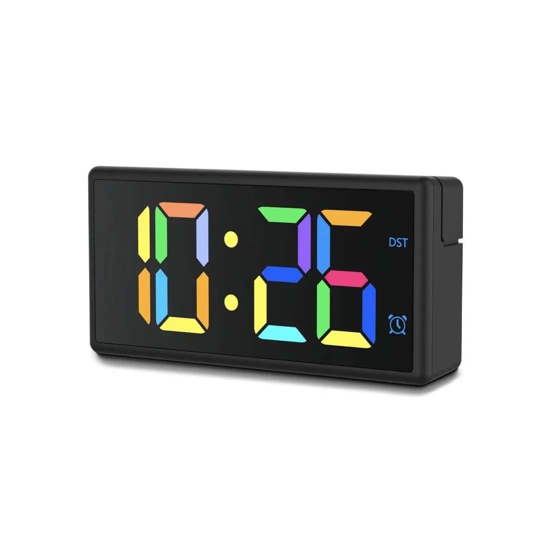 HAMA Digital Alarm Clock Ibiza Multi Colour Display Black – Hama