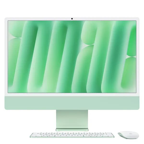 Apple iMac 24" (M4 10C / 10C), 16 Gt, 512 Gt, MacOS - All-in-one, Vihreä – Apple