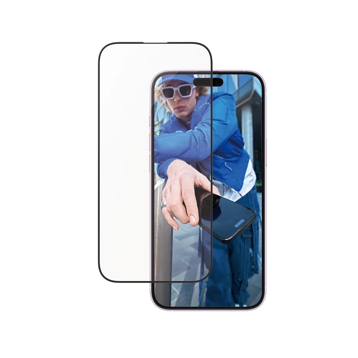 PanzerGlass Ultra-Wide Fit, Aluminium Frame, iPhone 16 Plus -panssarilasi – Panzerglass