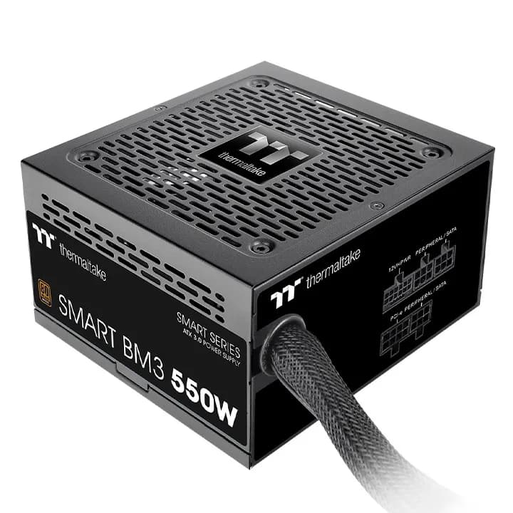 Thermaltake Smart BM3 550W -virtalähde, 80 Plus Bronze – THERMALTAKE