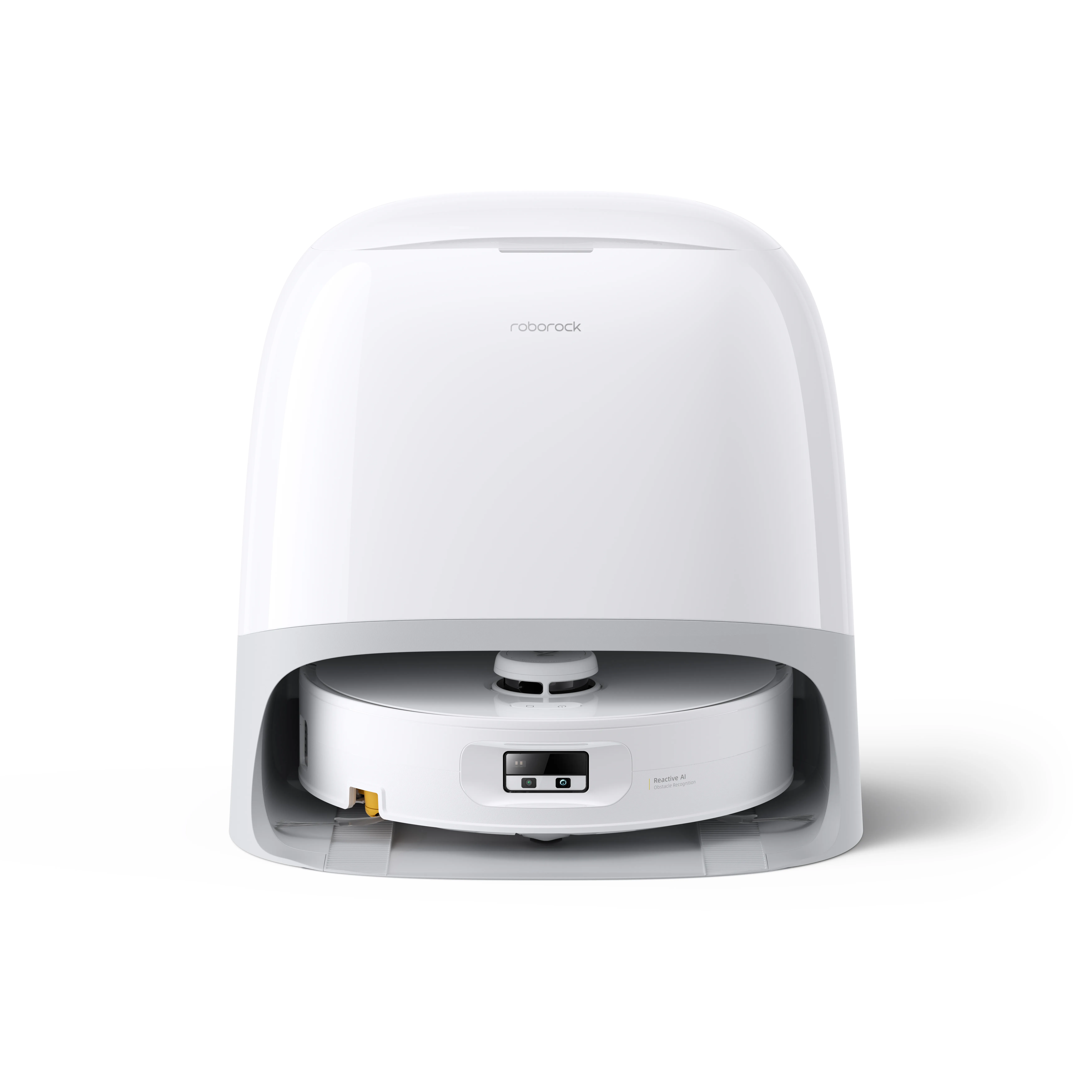 Roborock Qrevo Curv 2 Flow -robotti-imuri, valkoinen