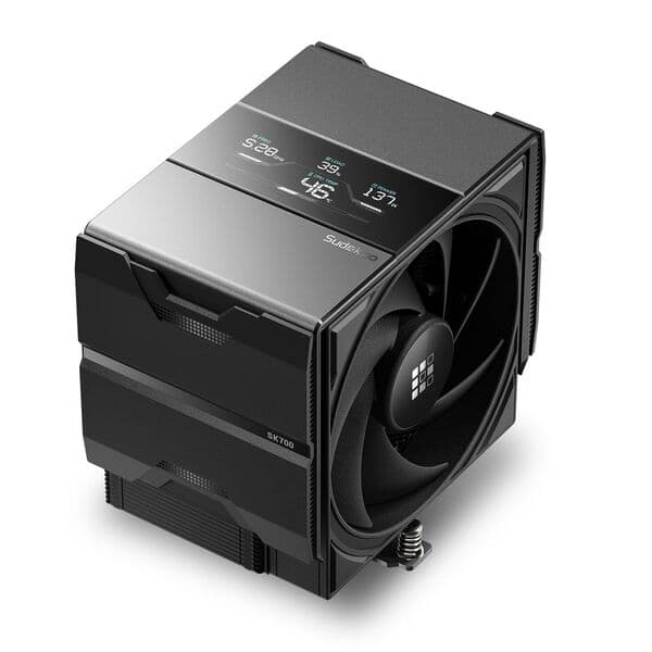 Sudokoo SK700, 120 mm -prosessorijäähdytin, musta – SUDOKOO