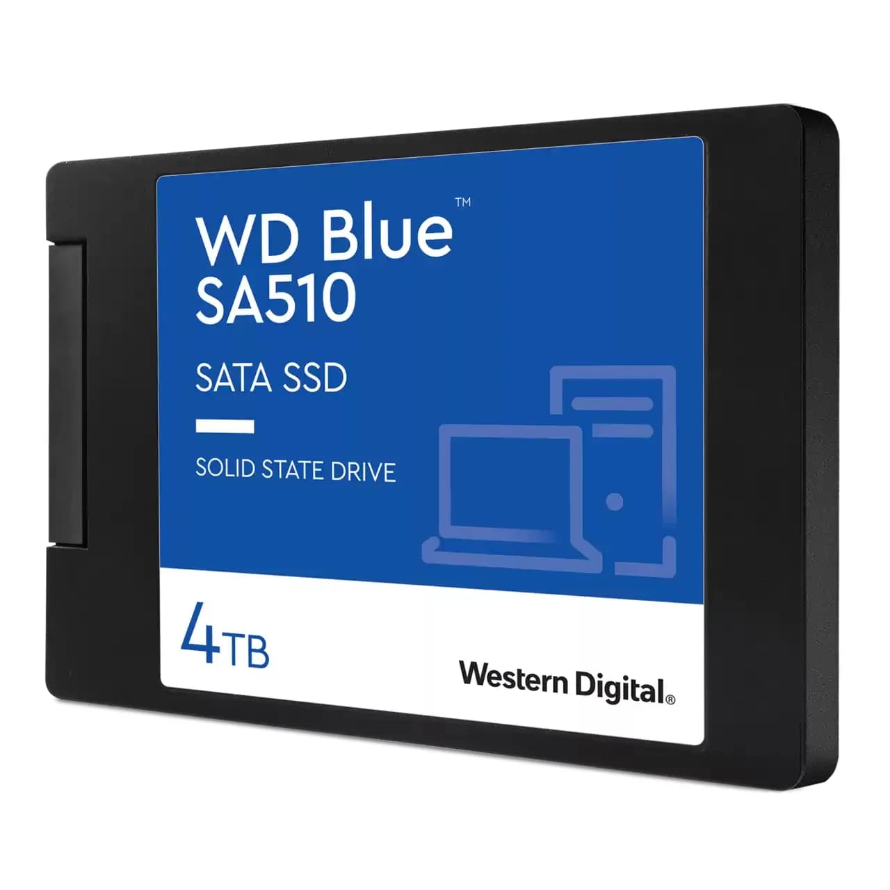 WD Blue SA510 4 Tt 2,5" SATA -SSD-levy – WESTERN DIGITAL