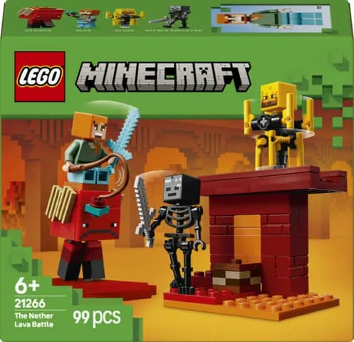 LEGO Minecraft Hornan laavataistelu 21266 – LEGO
