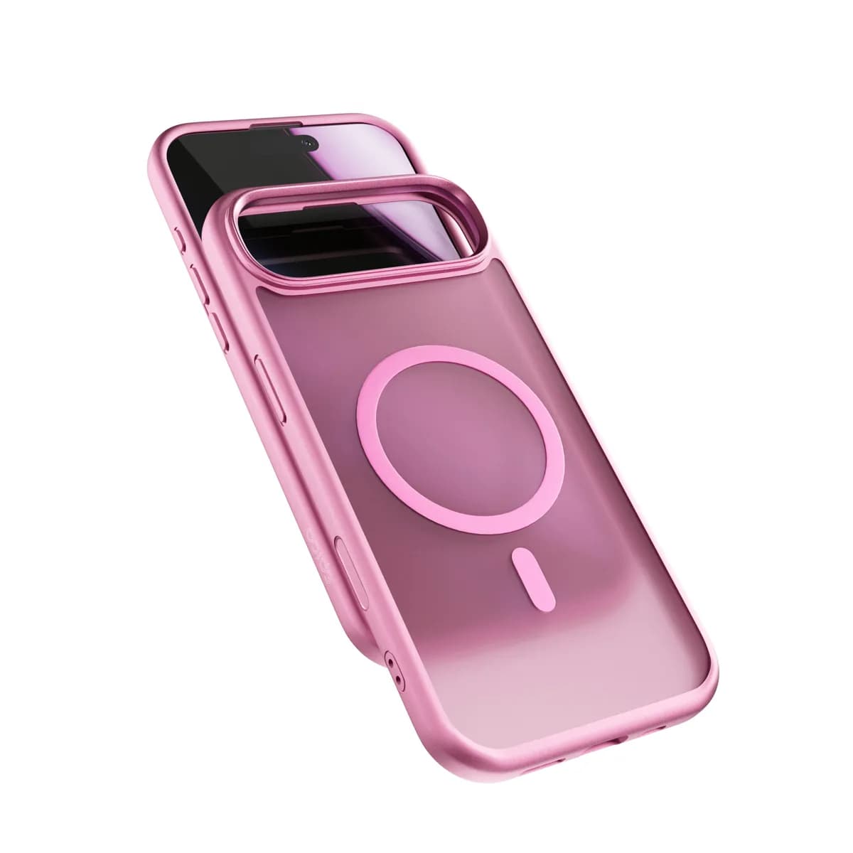 Epico HeroMatte Pro Mag+ Case iPhone Air Qi2  &  MagSafe yhteensopiva, vaaleanpunainen – EPICO