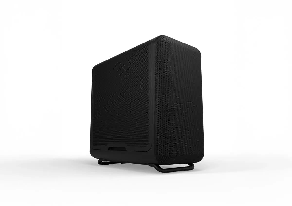 HYTE X50 Air -miditornikotelo ikkunalla, pitch black