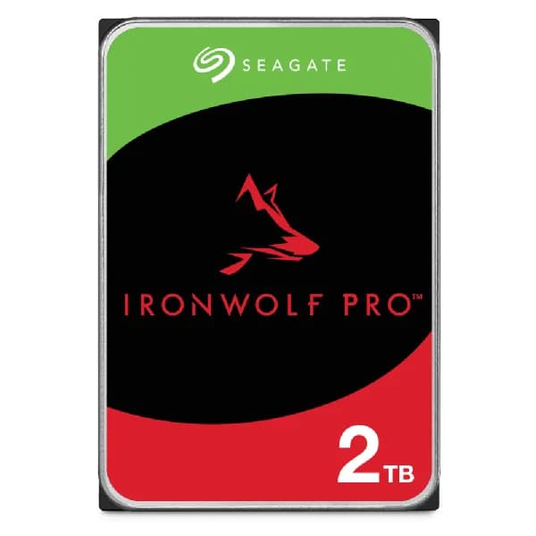 Seagate IronWolf Pro 3.5" 2 Tt, 7200 RPM, 256 MB, 550 WRL, SATA III -kovalevy (NAS) – Seagate