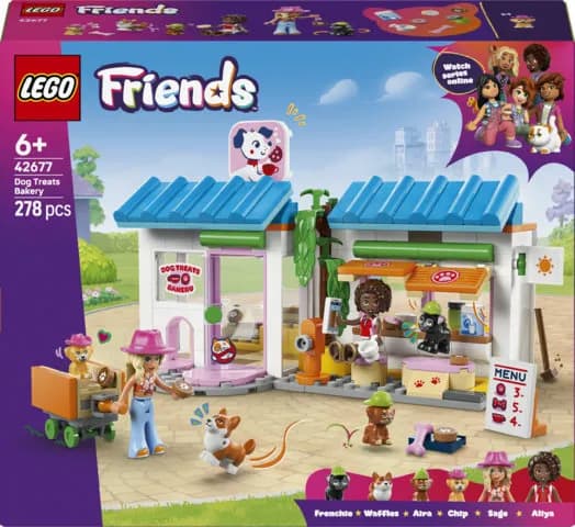 LEGO Friends Koiranherkkuleipomo 42677