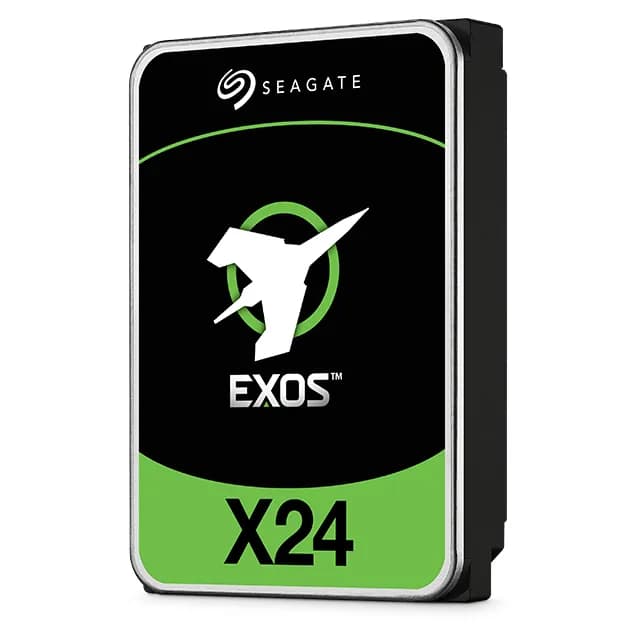 Seagate Exos X24 3.5" 24 Tt, 7200 RPM, 512 MB, SAS -kovalevy (yrityskäyttöön) – Seagate