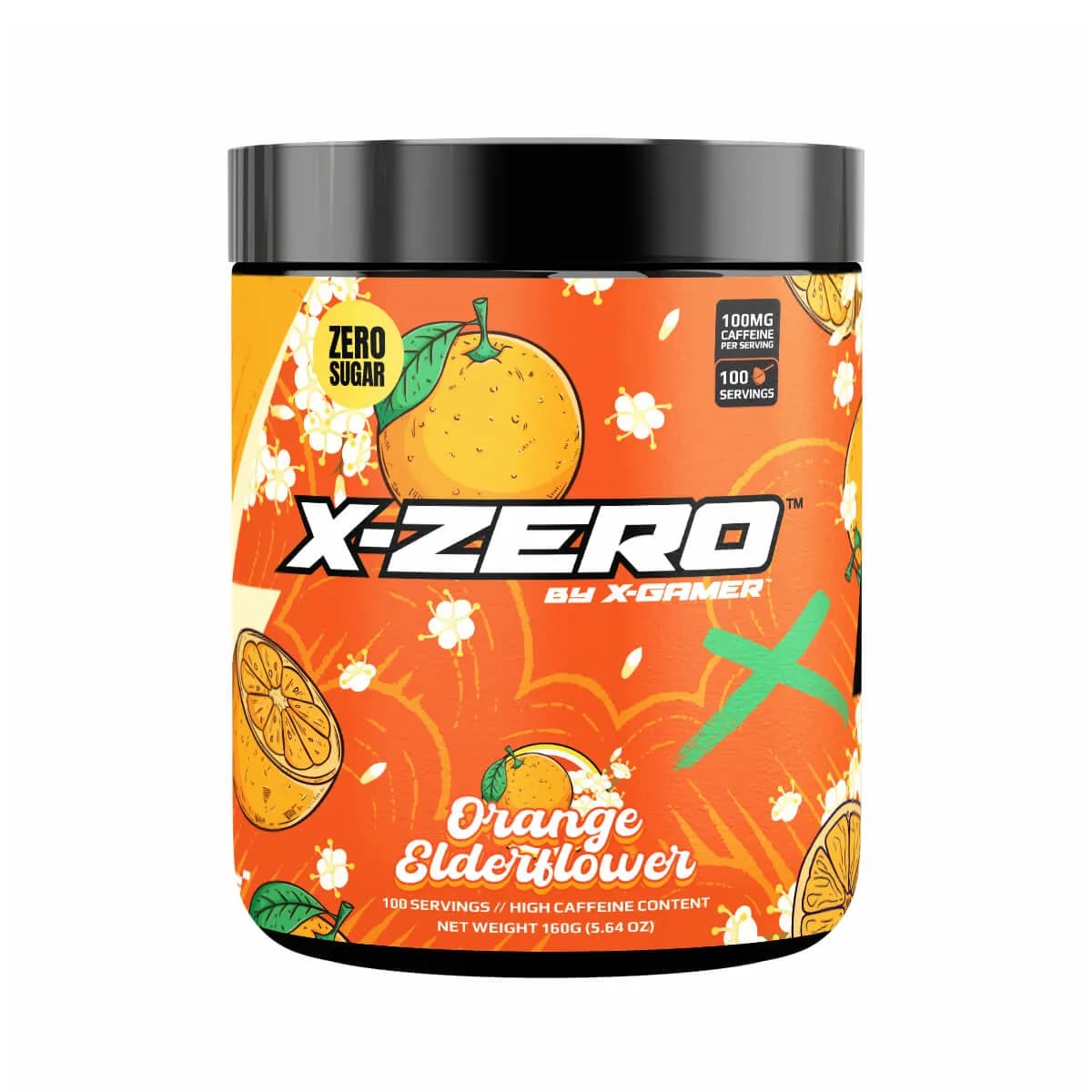 X-GAMER X-Zero 160 gram Orange Elderflower – X-GAMER