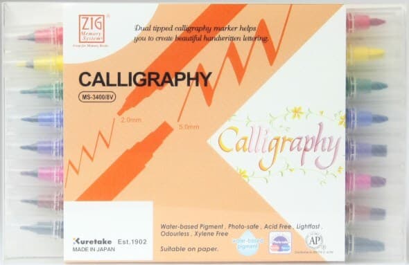 ZIG MS Calligraphy 8/Wallet – ZIG