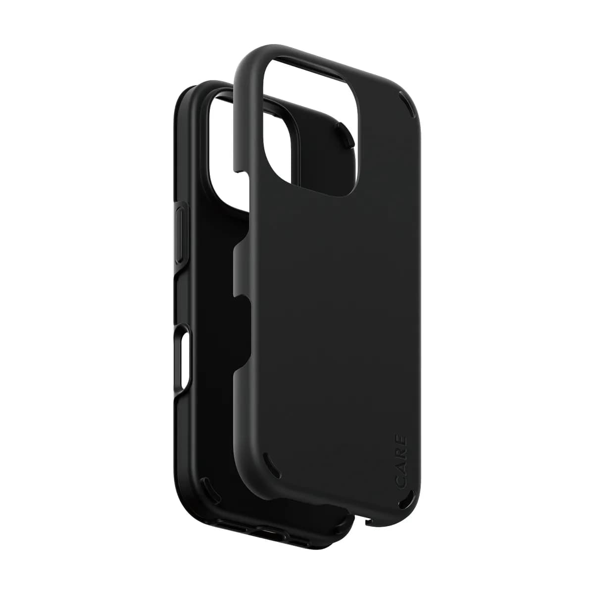 Care by PanzerGlass iPhone 16 Pro Double Defense -suojakuori, Musta – Panzerglass