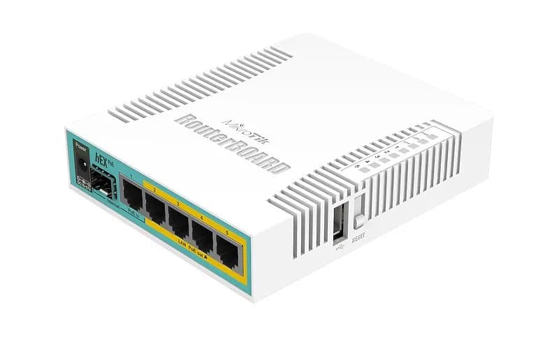 Mikrotik RB960PGS 128MB hEX 4port PoE  5xGE USB L4