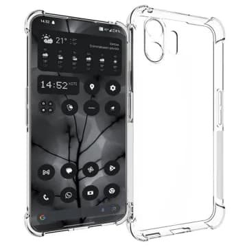 Insmat Impact Cover, Nothing Phone (2) -suojakuori, Läpinäkyvä – Insmat