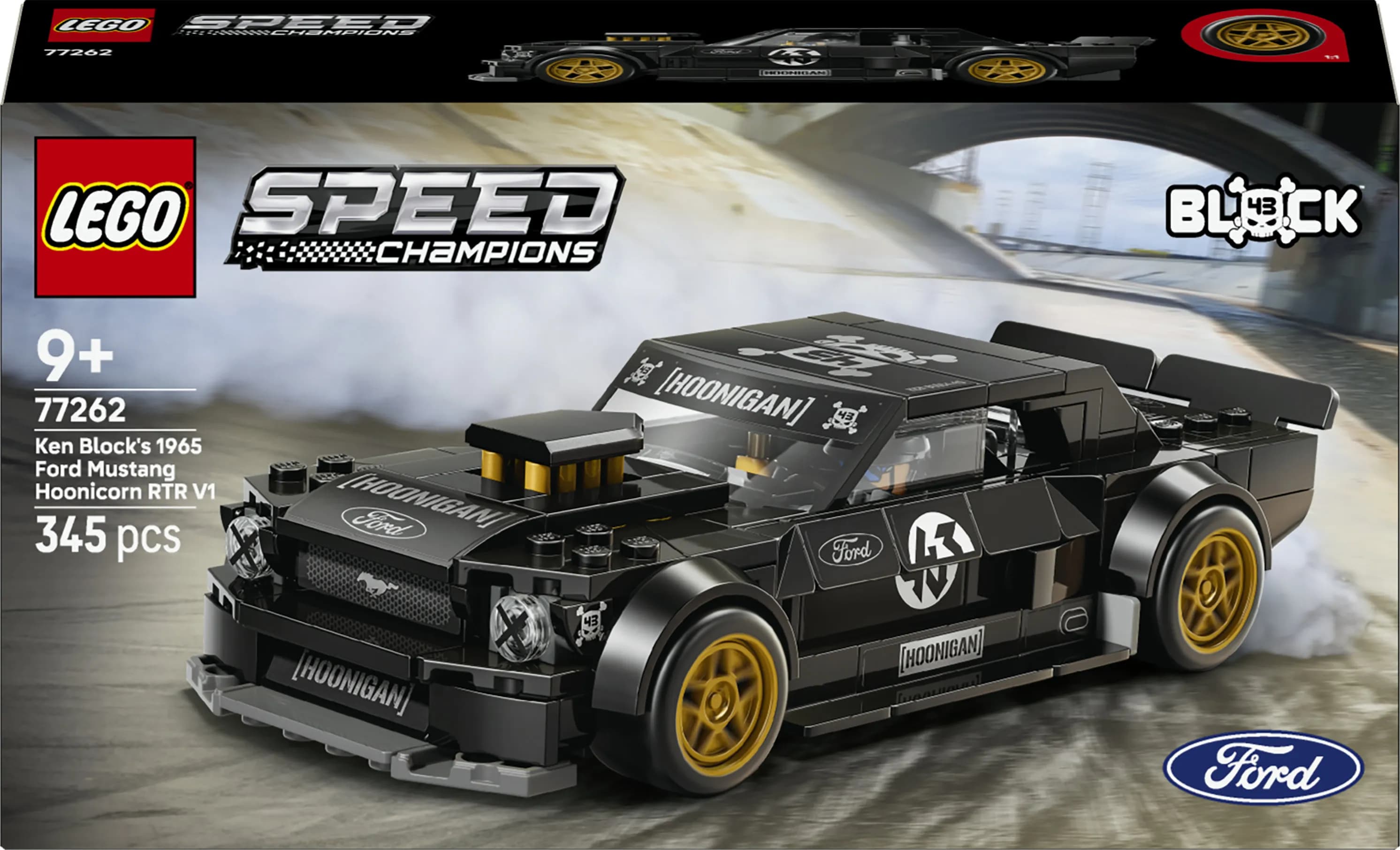 LEGO Speed Champions Ken Block’s ’65 Ford Mustang Hoonicorn V1 77262