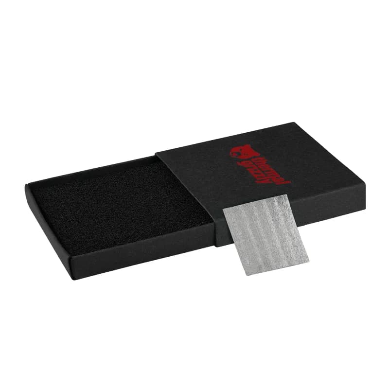 Thermal Grizzly KryoSheet 25 x 25 x 0.2mm -lämpötyyny, antrasiitti