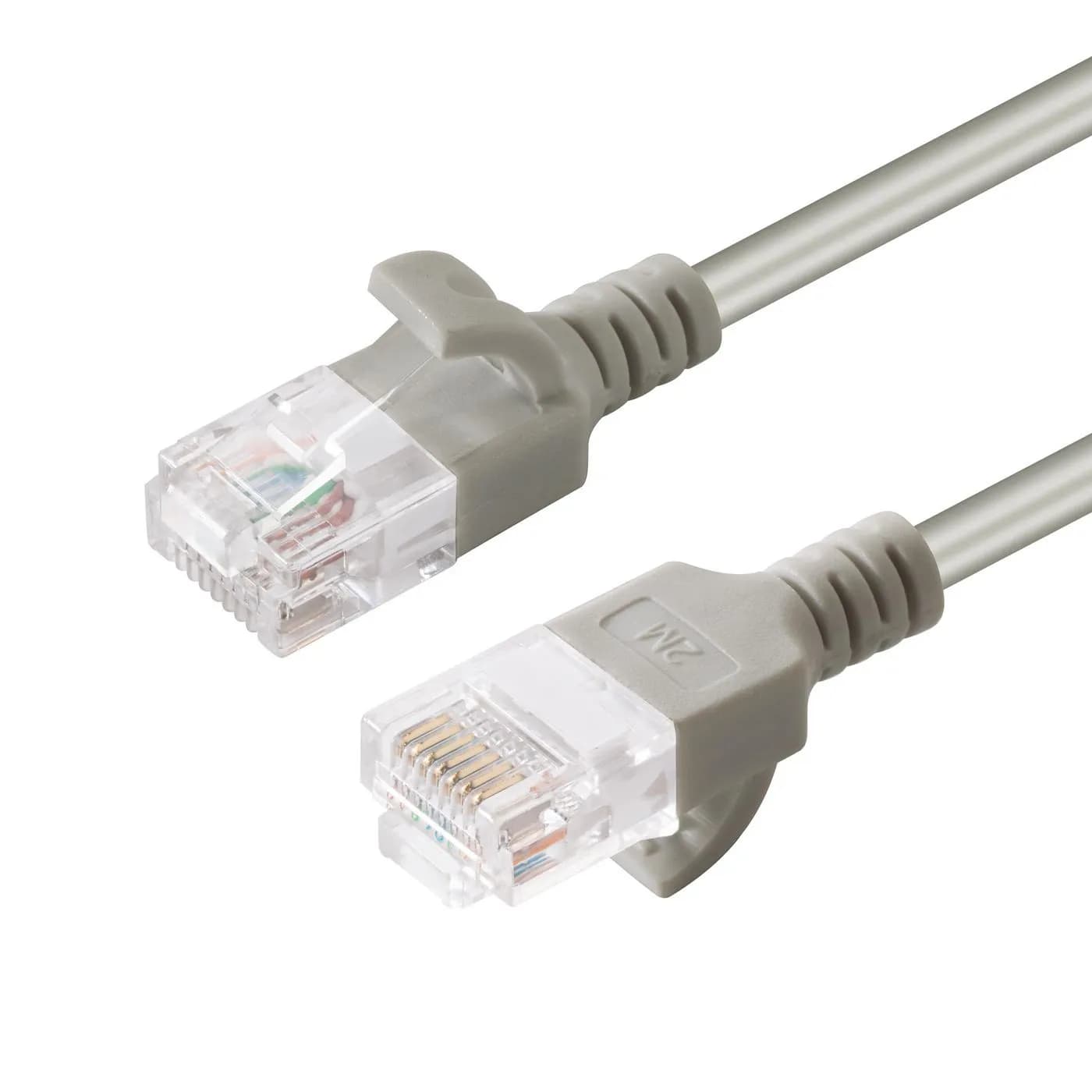 MicroConnect Cat6a UTP RJ45 0.5m -verkkokaapeli, harmaa