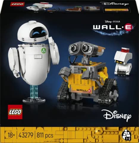 LEGO Disney Pixar WALL-E ja EVE 43279 – LEGO