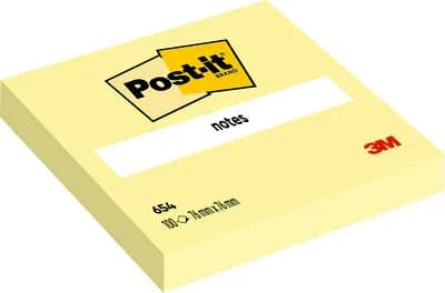 Post-it Notes 76x76 yellow (12) – 3M