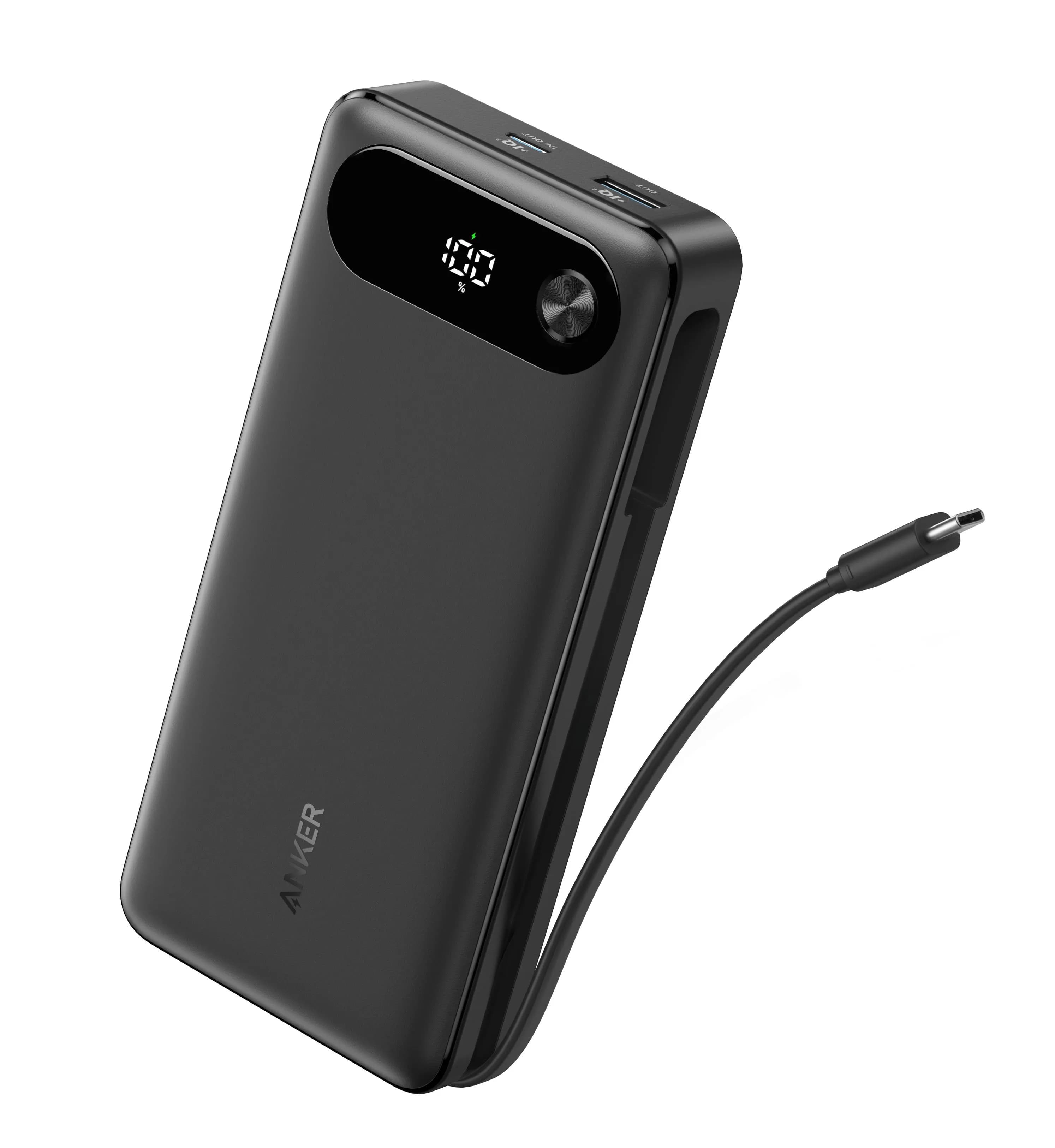 Anker Power Bank 20K 87W USB-C -varavirtalähde, Musta